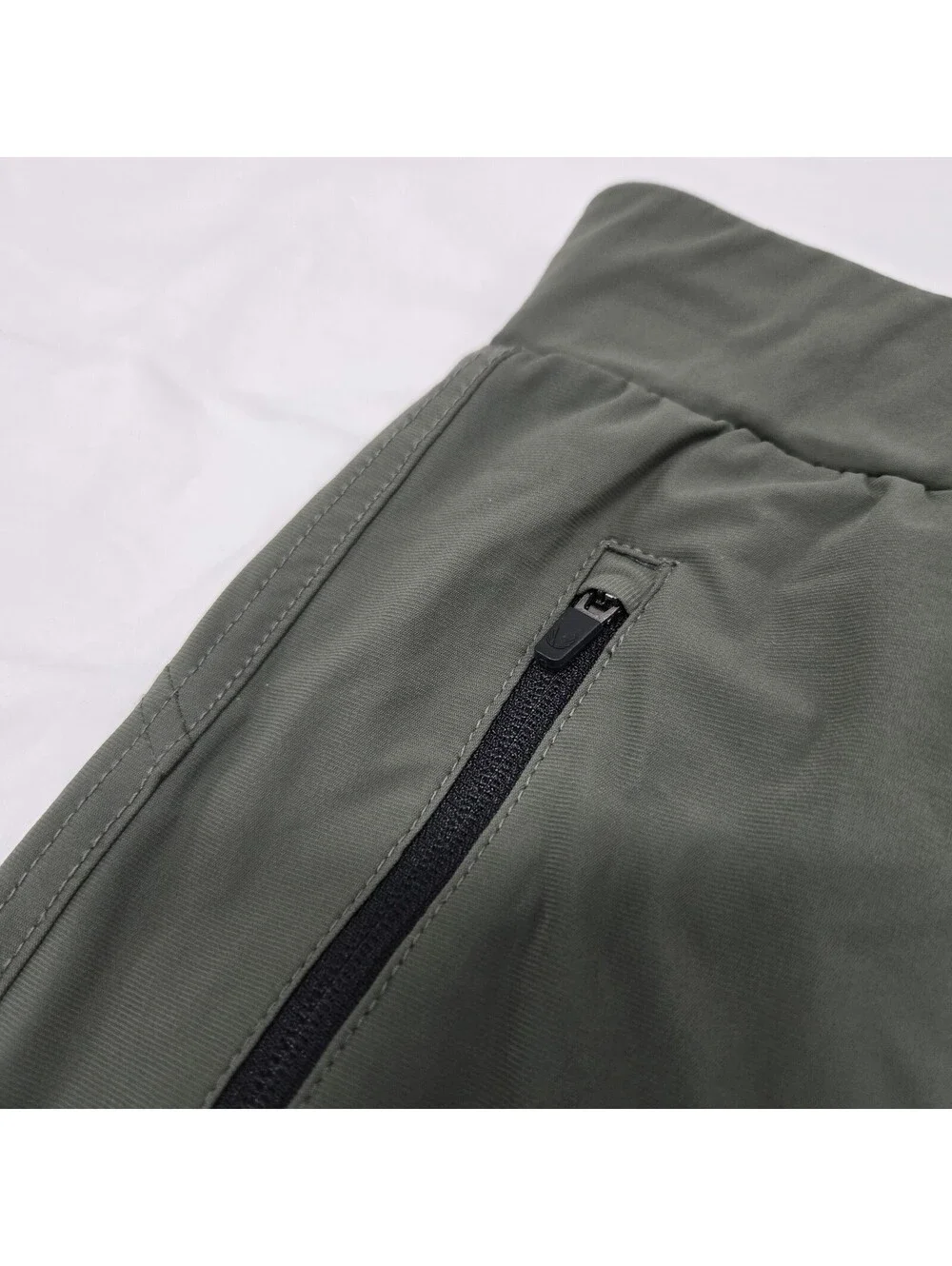 EUC Size S Men's ASRV Joggers Tetra-Lite High Rib Jogger Pants Olive DSG-0477